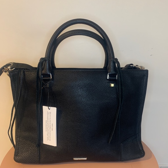 Rebecca Minkoff Regan Leather Med Satchel - Picture 6 of 8